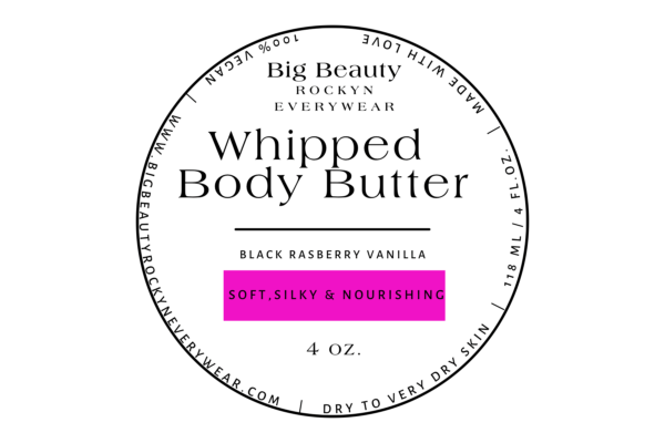 Black raspberry body butter