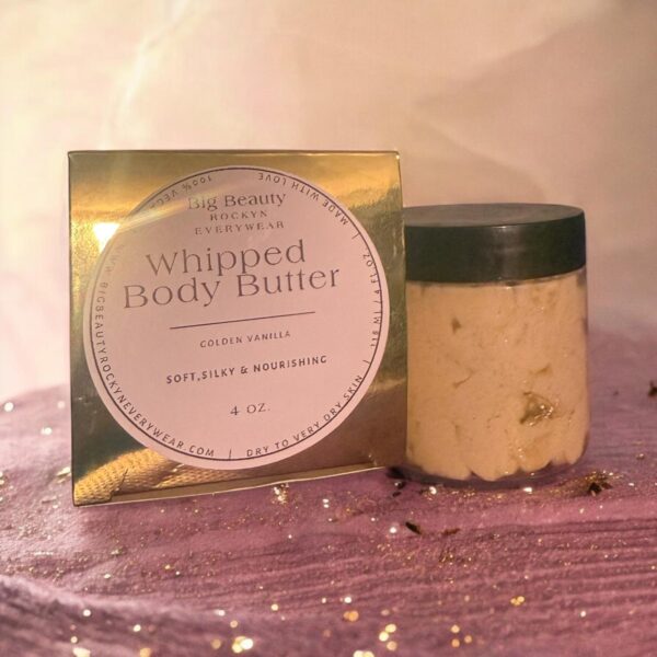 Golden Vanilla Swirl Whipped Body Butter