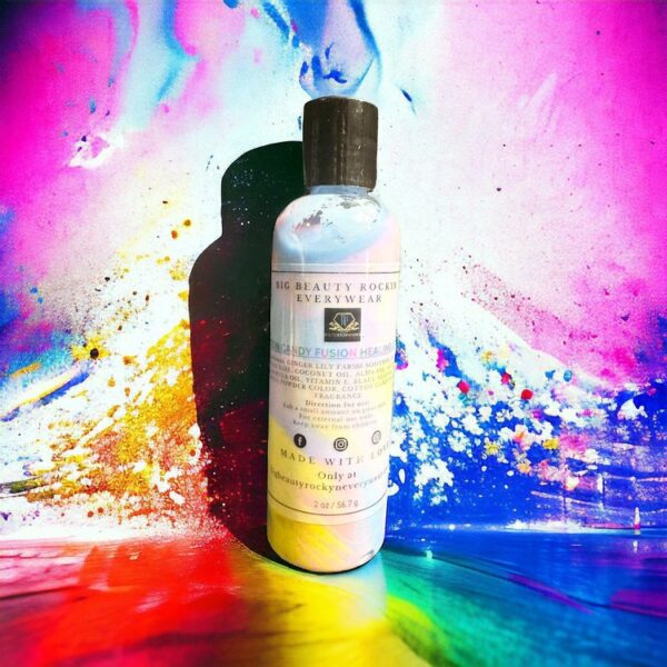 Cotton Candy Healing Lotion- Cotton Candy Scented-  (Multicolored) Unisex - Image 2