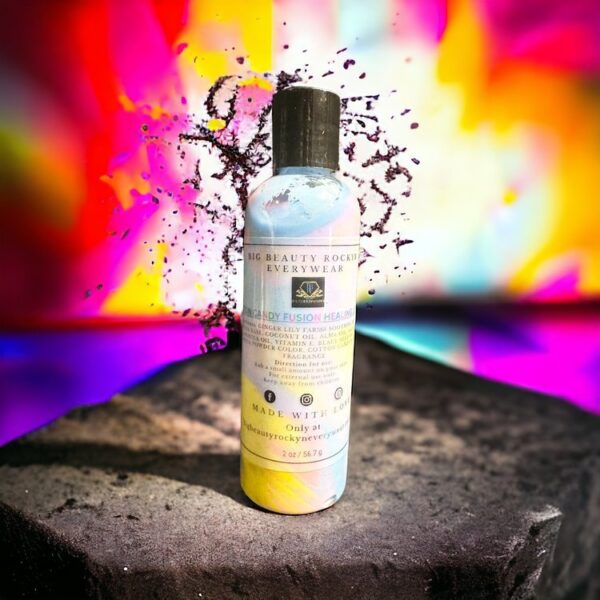 Cotton Candy Healing Lotion- Cotton Candy Scented-  (Multicolored) Unisex