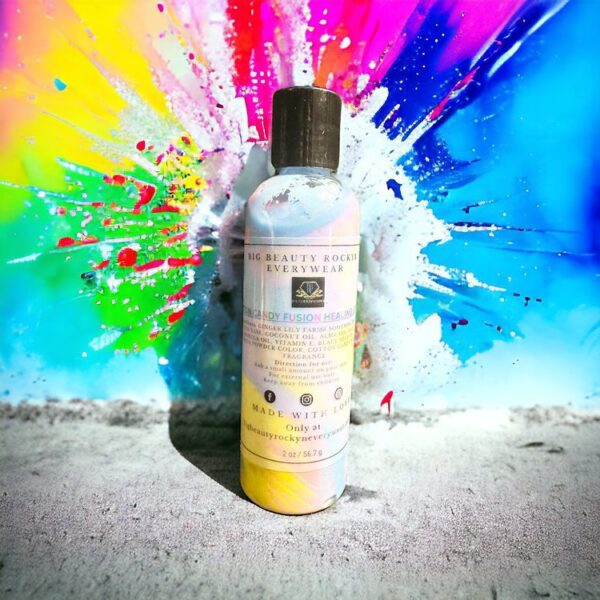 Cotton Candy Healing Lotion- Cotton Candy Scented-  (Multicolored) Unisex - Image 6