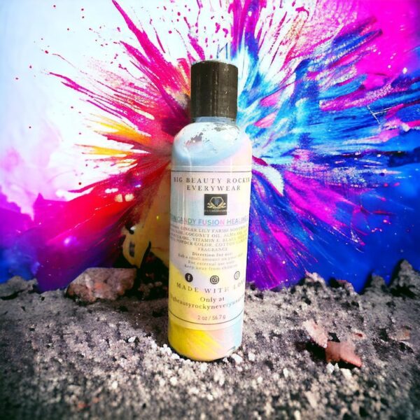 Cotton Candy Healing Lotion- Cotton Candy Scented-  (Multicolored) Unisex - Image 4