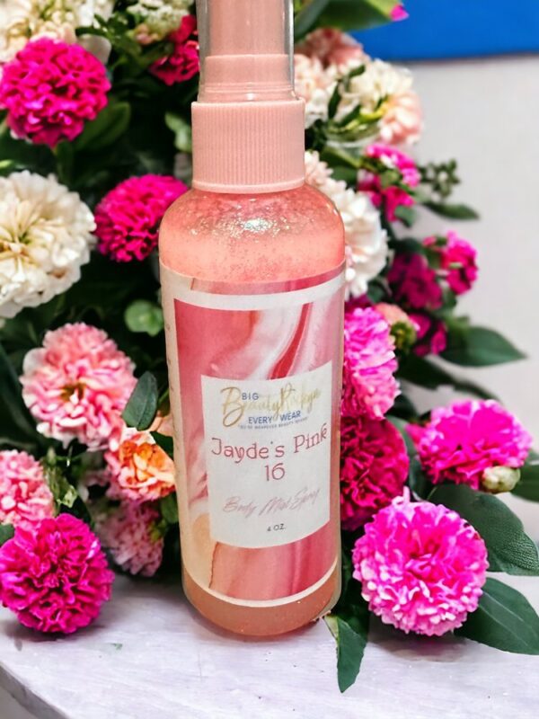 Jayde’s Pink 16 Body Mist Spray - Image 3